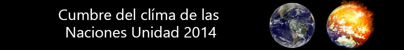 Cumbre del clima de las Naciones Unidas 2014